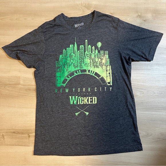 Wicked | Tops | Wicked The Musical Broadway Show Medium Unisex New York ...